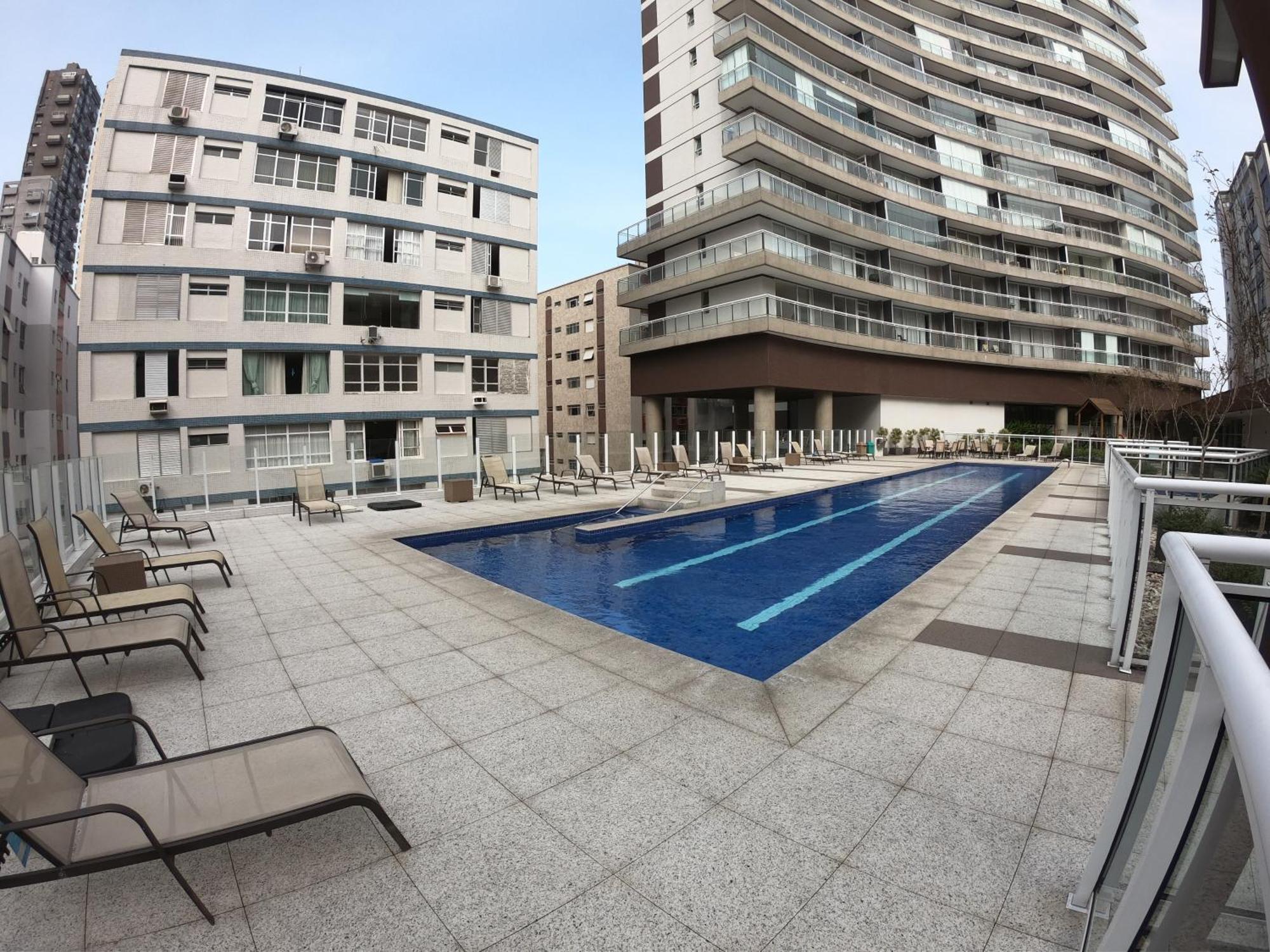 Apartment Book Unlimited 817 Elegancia Vista Mar Santos (Sao Paulo)
